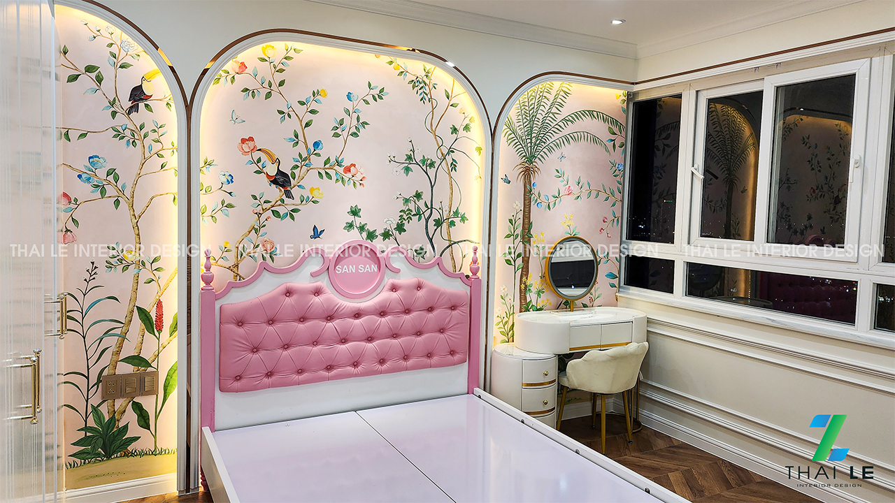 Thi công nội thất căn hộ A15.03 An Phú Q6 - 135m2